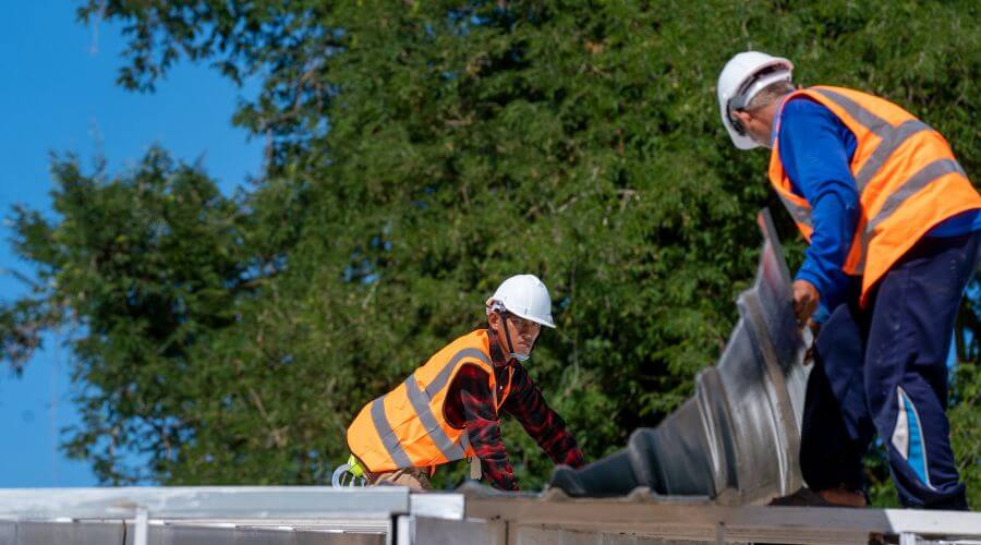 Professional metal roof installation in Allentown, GA